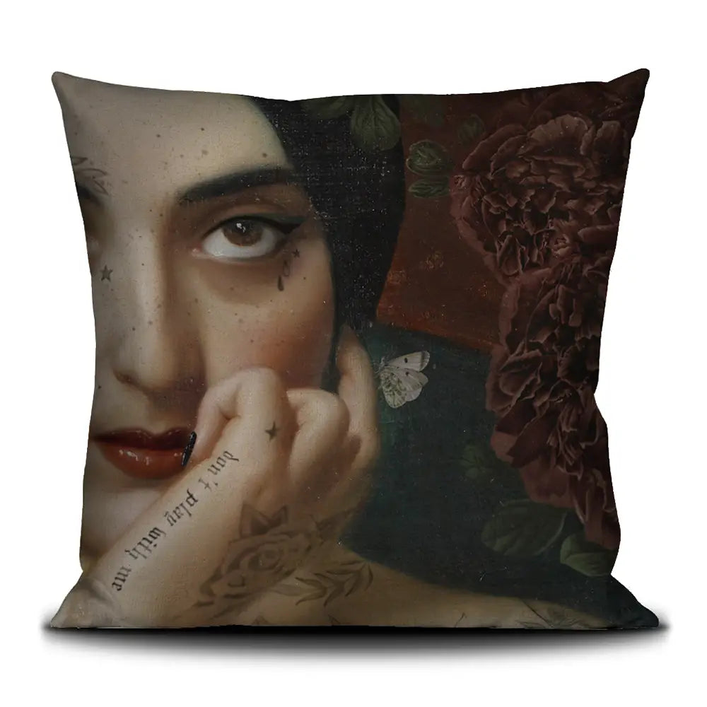 Voglio Bene Clementine Throw Pillow