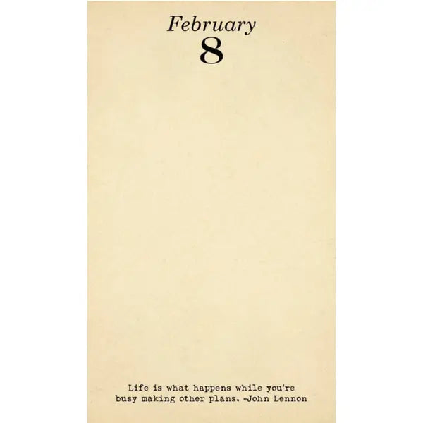 365 Lovely Thoughts For Each Day of the Year Notepad 2