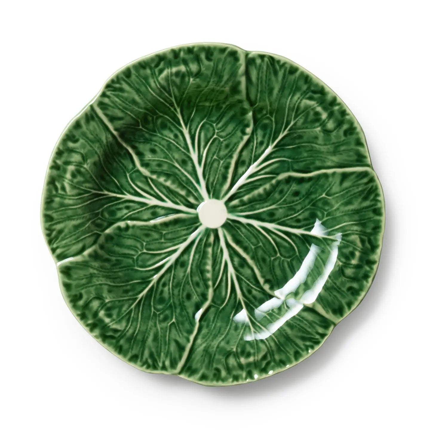 Le Jardin Cabbage 3-D Salad Plate 9 in