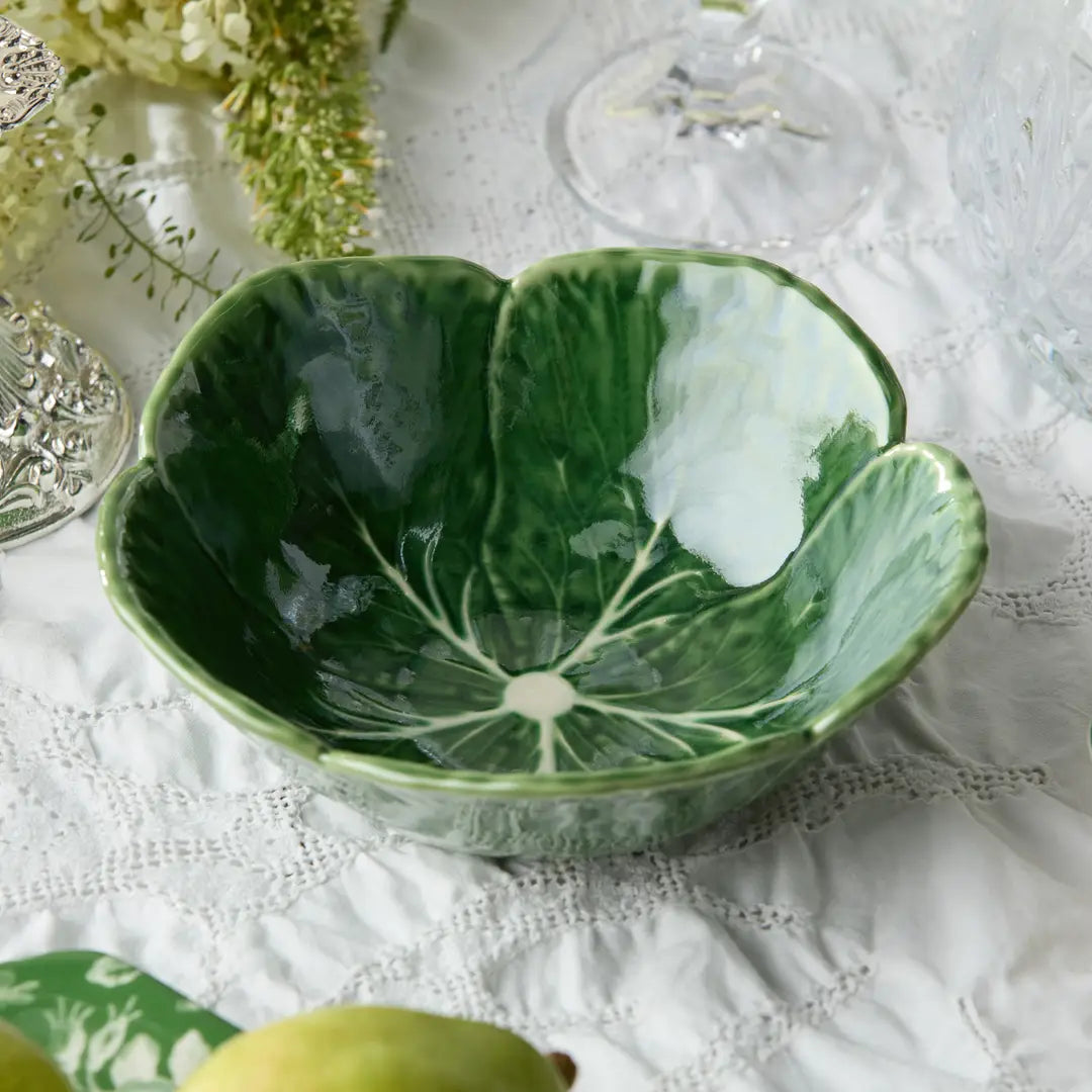 Le Jardin Cabbage 3-D Cereal Bowl - 16 oz