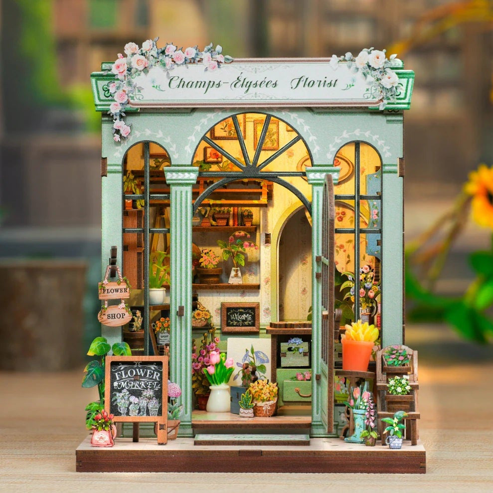 DIY Book Nook Kit: Champs-Élysées Florist