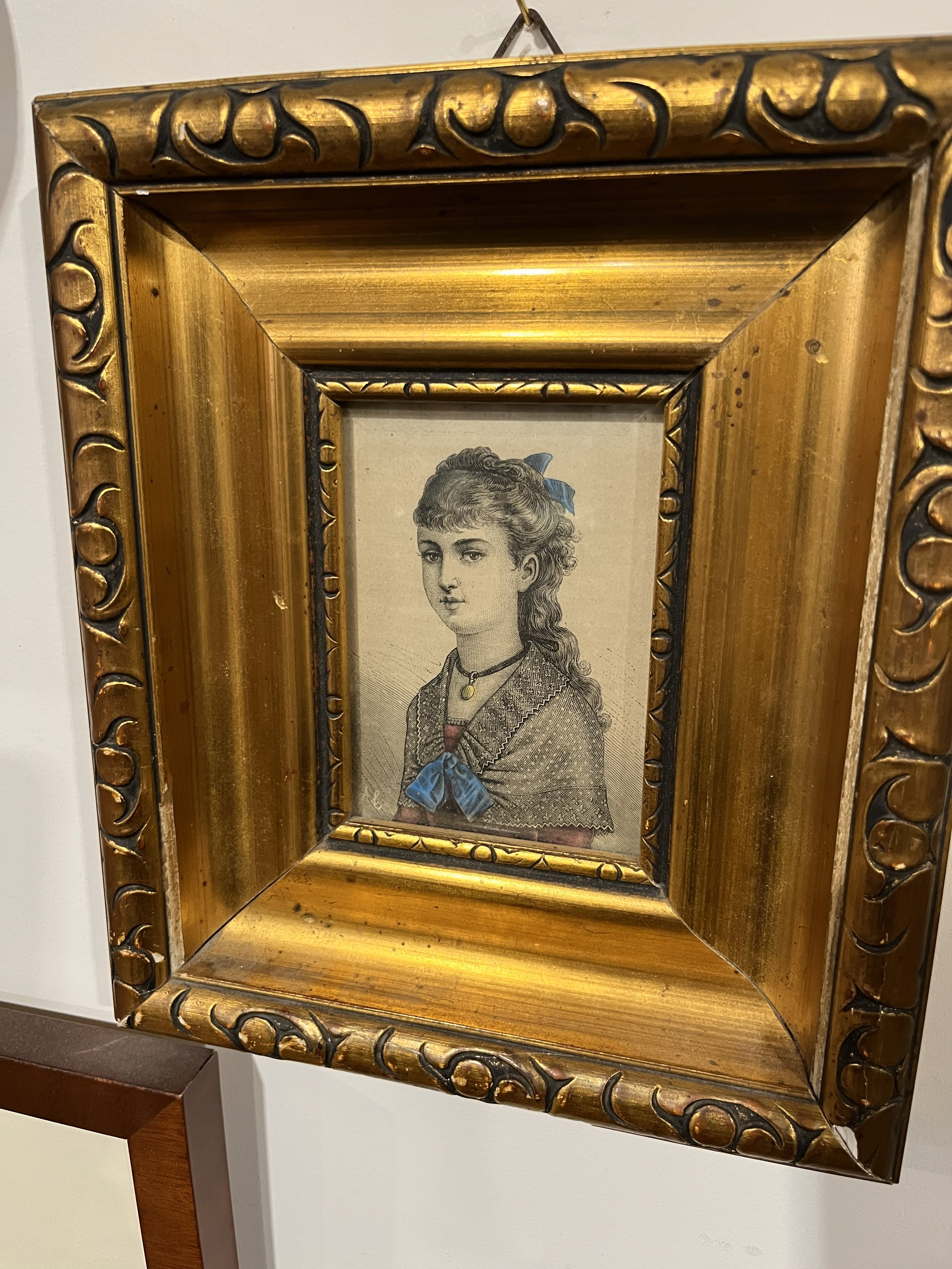 Hand Colored Lithograph