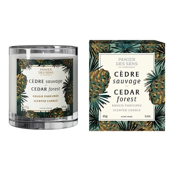 Cedar Forest Scented Candle - Panier Des Sens