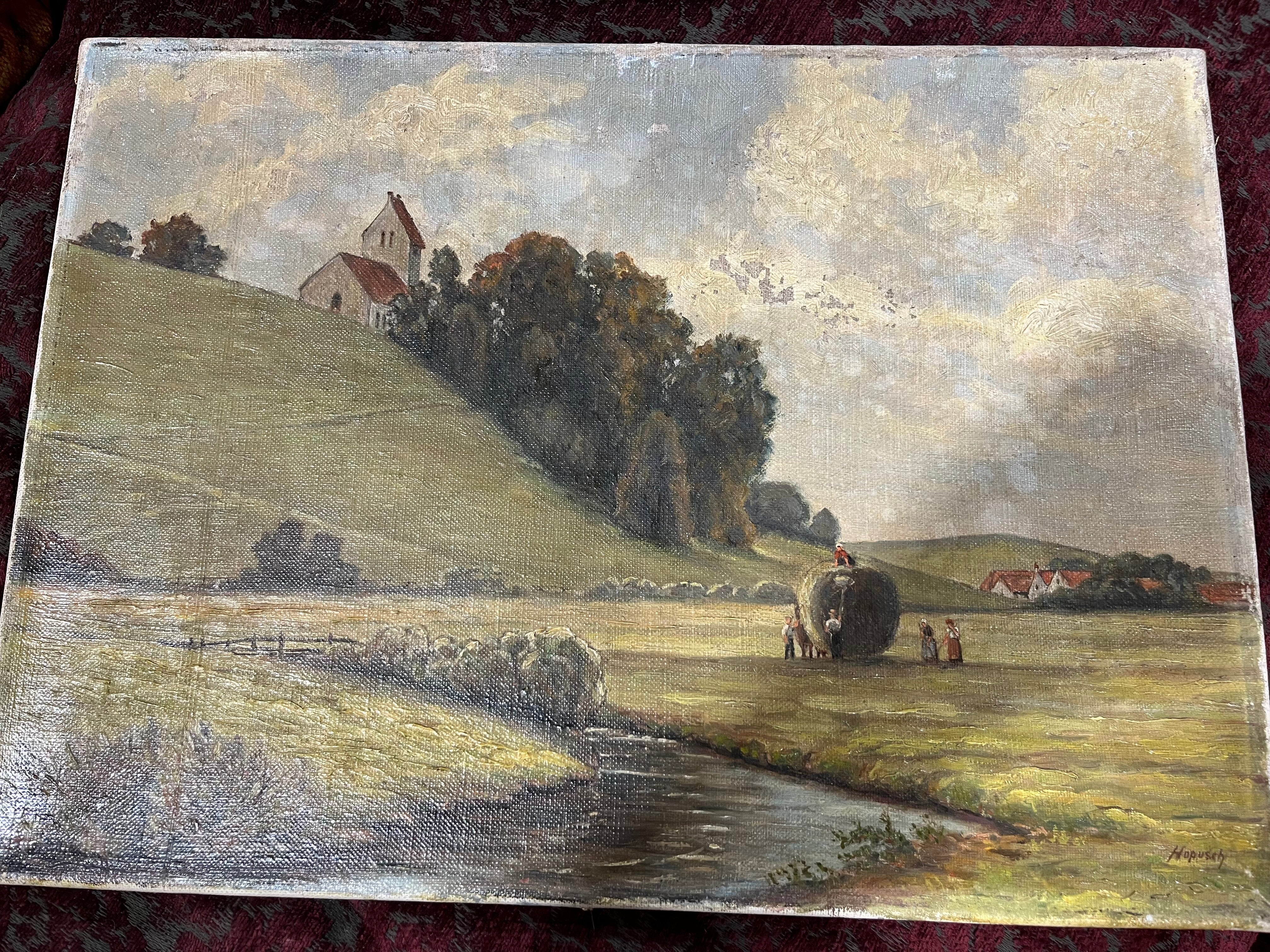French Oil Painting