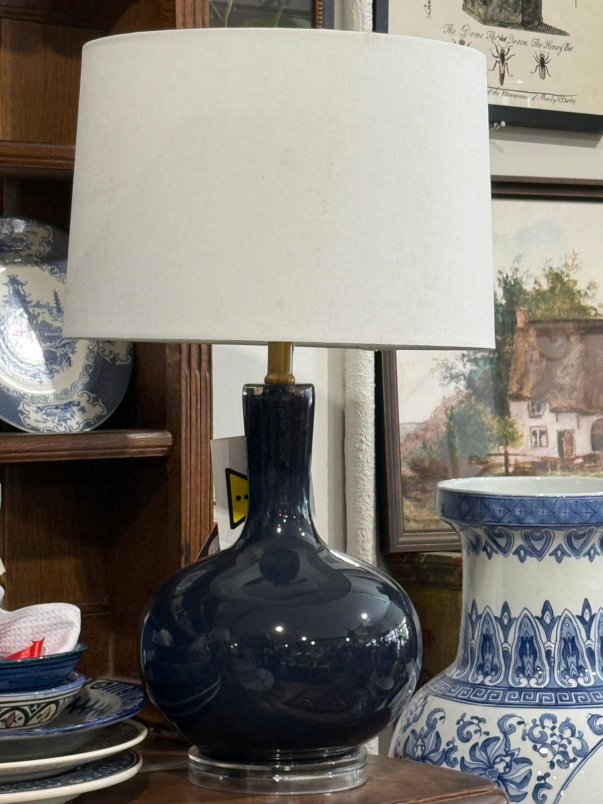 Navy Blue Interior Lamp