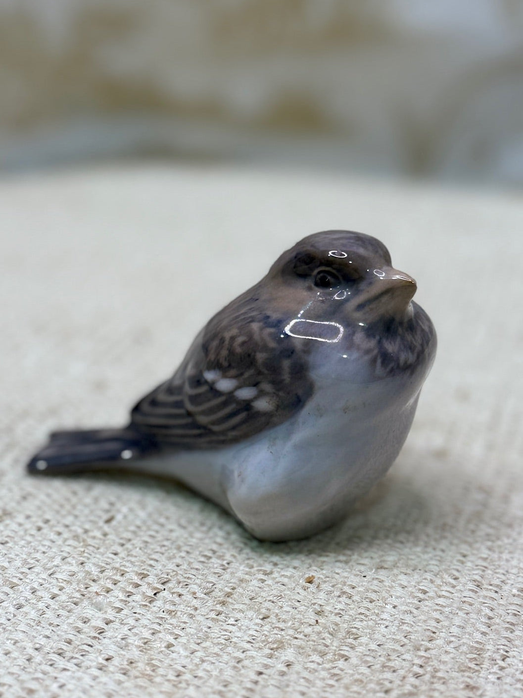 Royal Copenhagen Sparrow (Pessimist) by Danish Sculptor Andrea Nielsen 2
