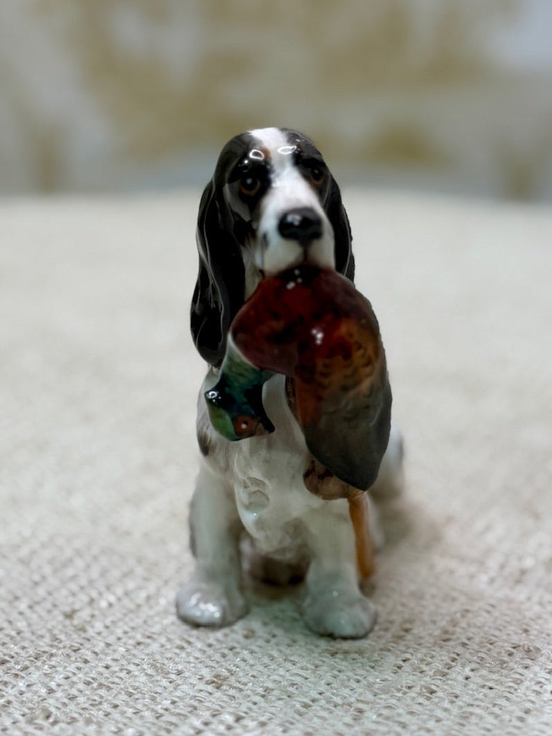 Royal Doulton Porcelain Cocker Spaniel with Pheasant 2