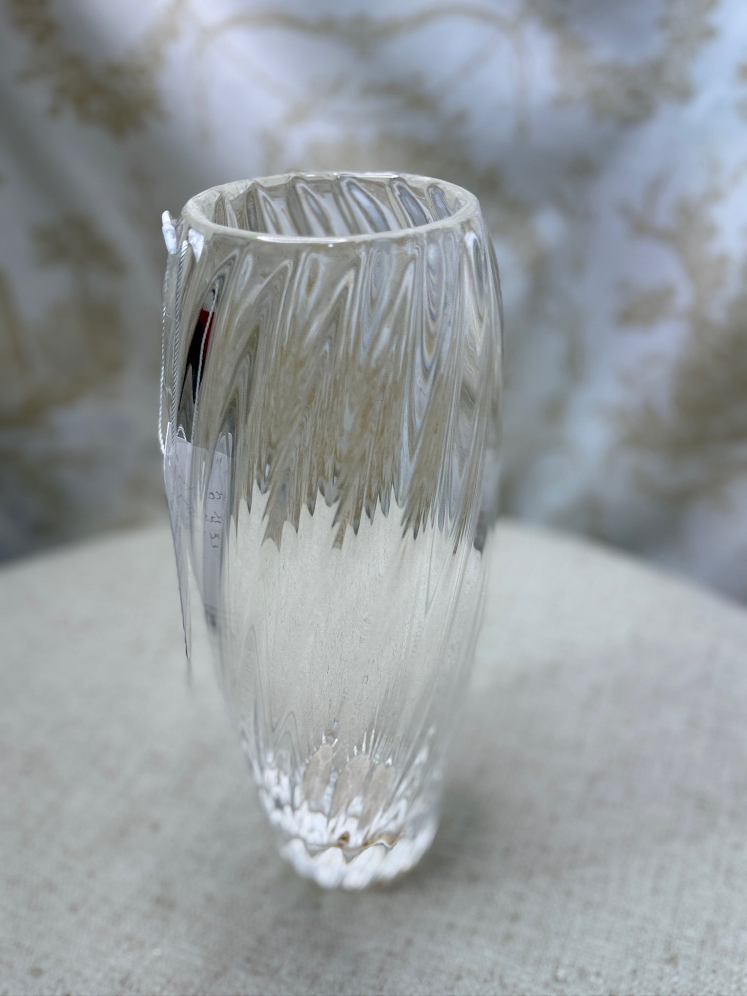 Steuben Art Glass Feather Vase - Peter Dorby