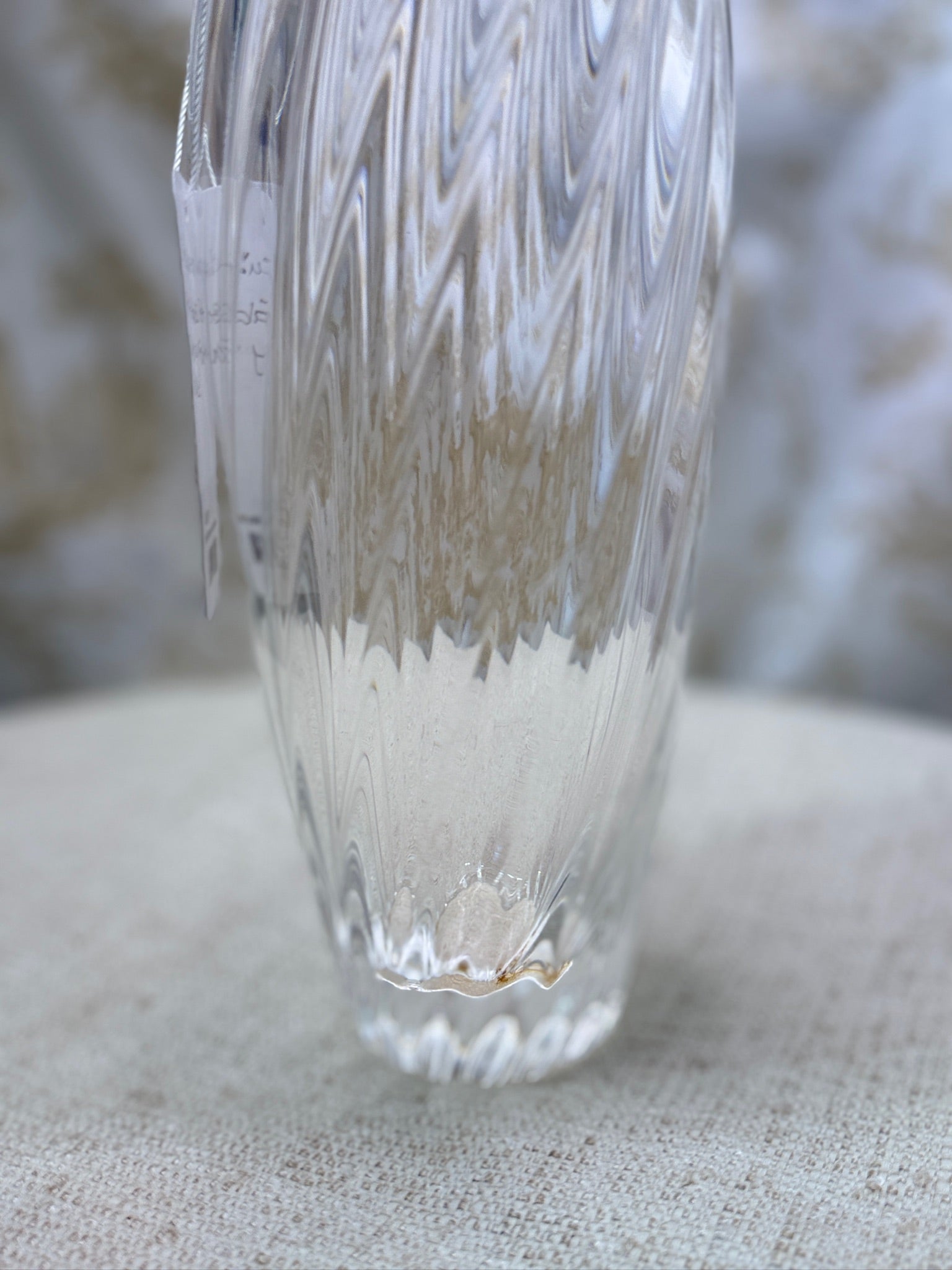 Steuben Art Glass Feather Vase - Peter Dorby