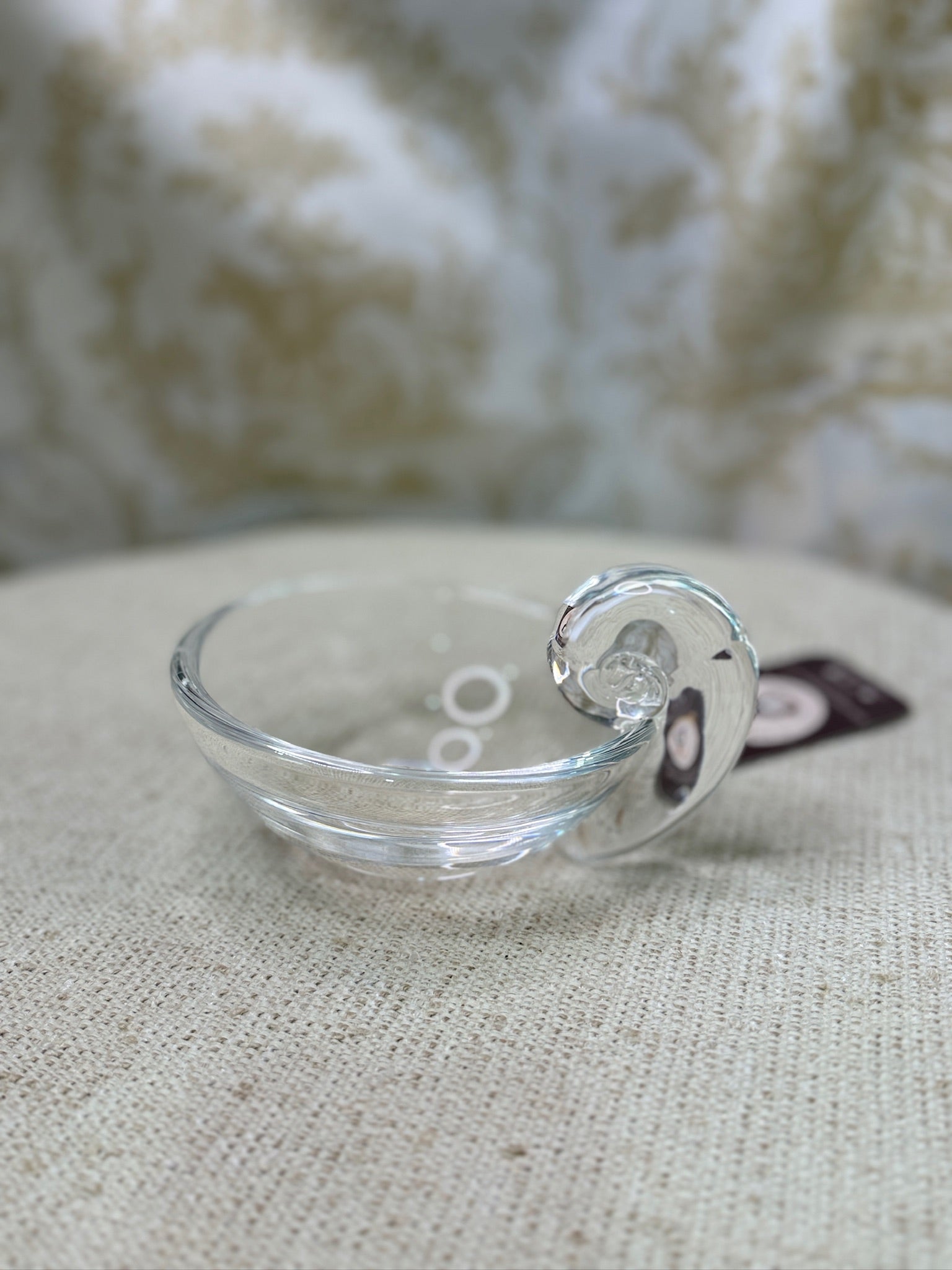 Steuben Snail Olive Bowl