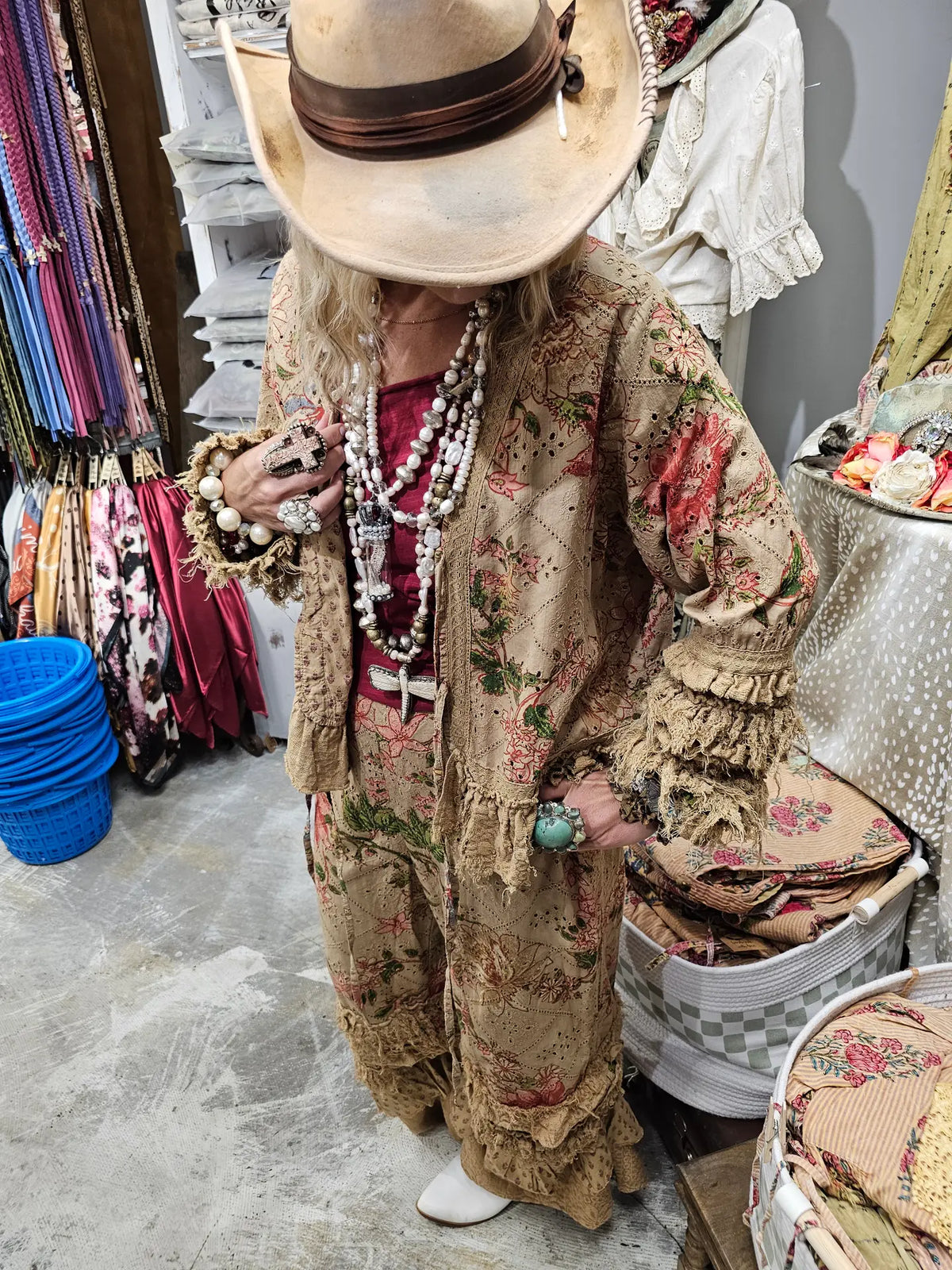 Tattered Flower Jacket 4
