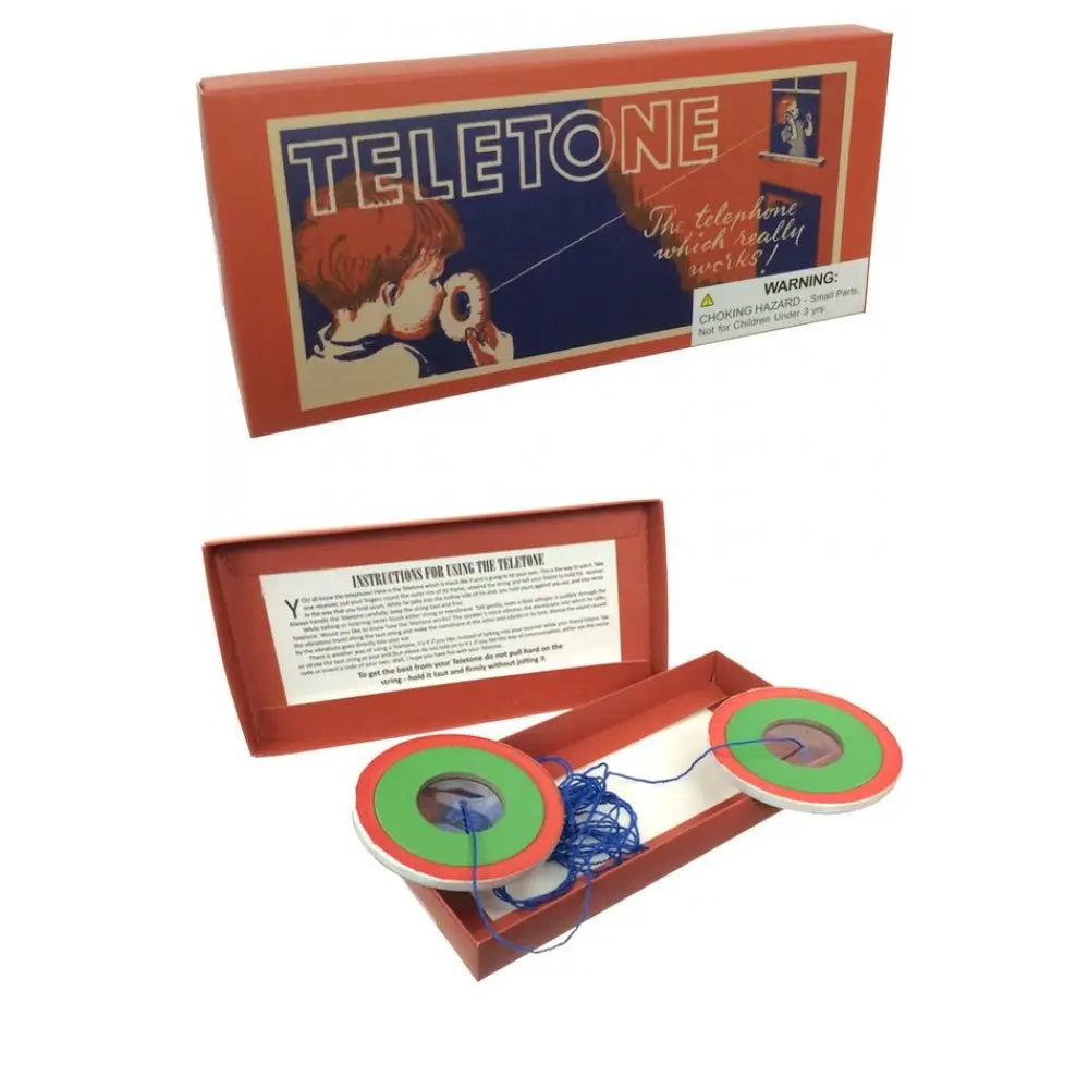 Teletone Old Fashioned Paper-String Game