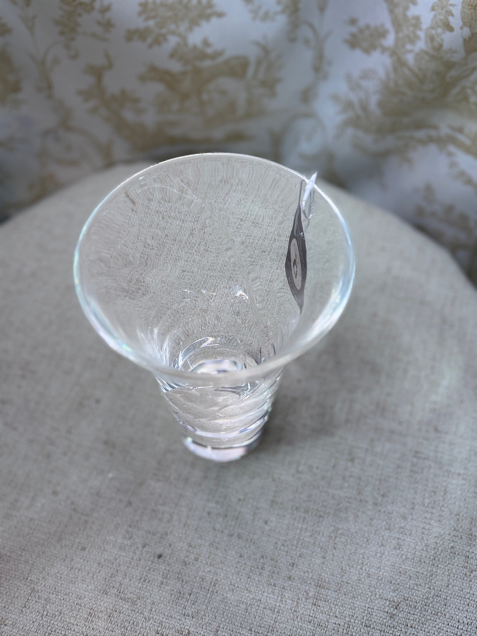 Vintage Steuben Glass Spiral Vase