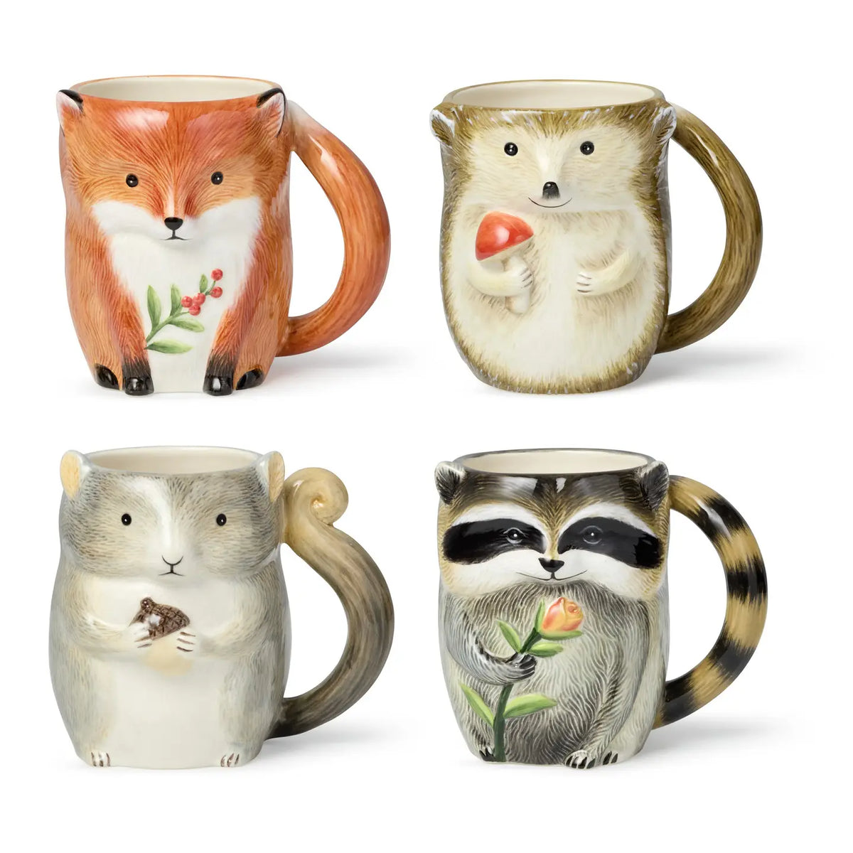 Woodland Critters Fall Mugs