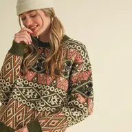 Fair Isle Sweater Pullover