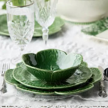 Le Jardin Cabbage 3-D Cereal Bowl - 16 oz
