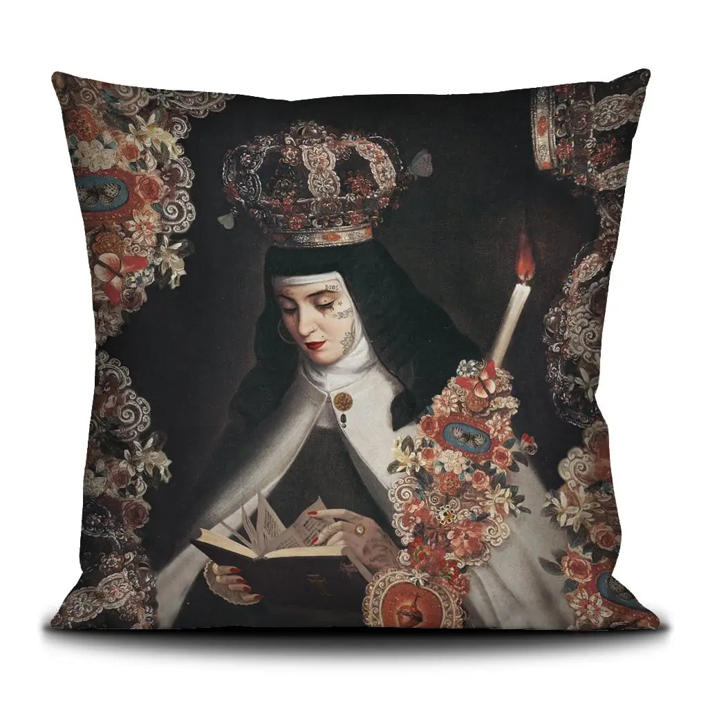 Voglio Bene Prayer Throw Pillow
