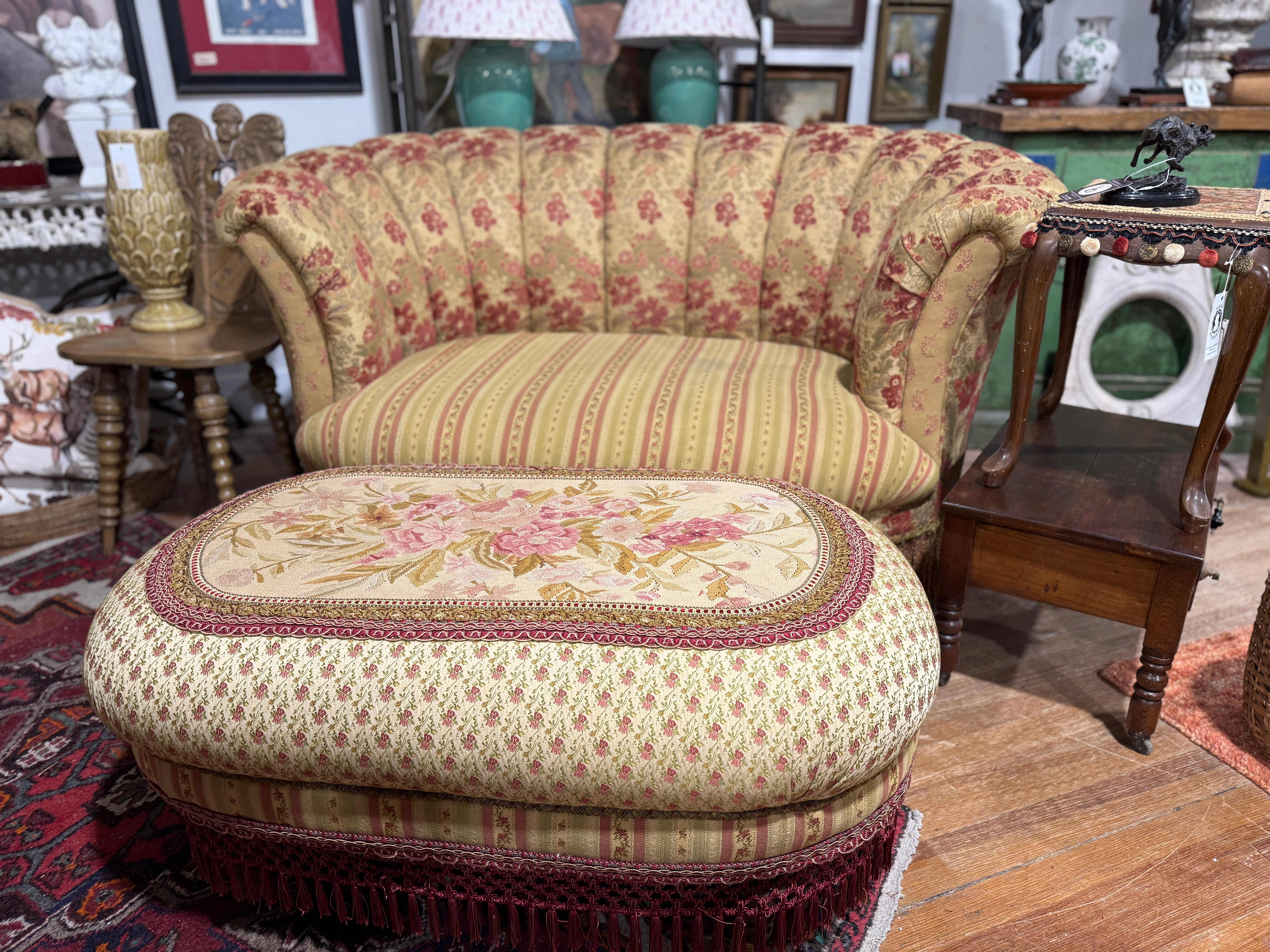 Custom EJ Victor Ottoman