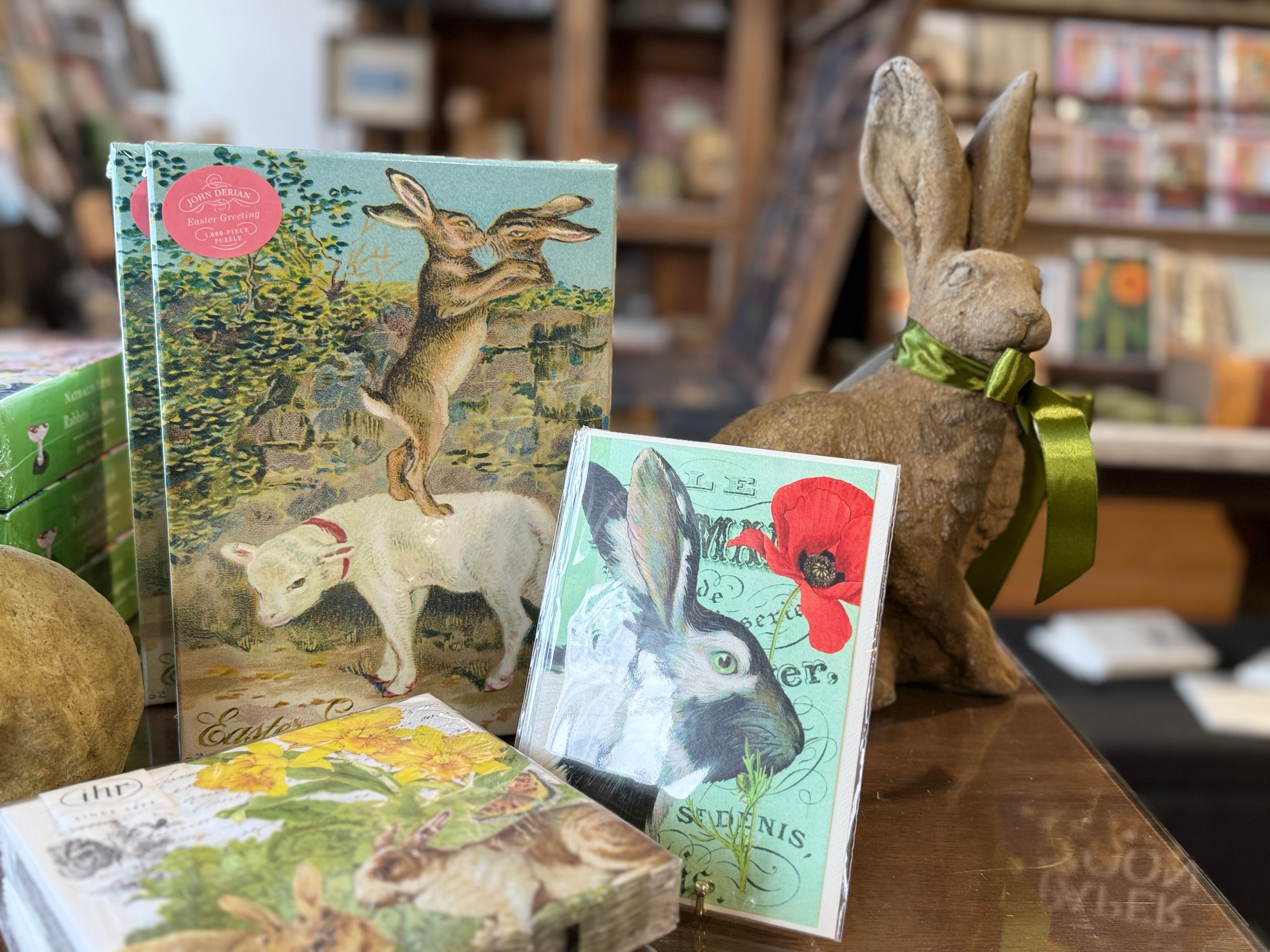 John Derian - Easter Greeting: 1,000 Piece Puzzle Baron Mushmouse