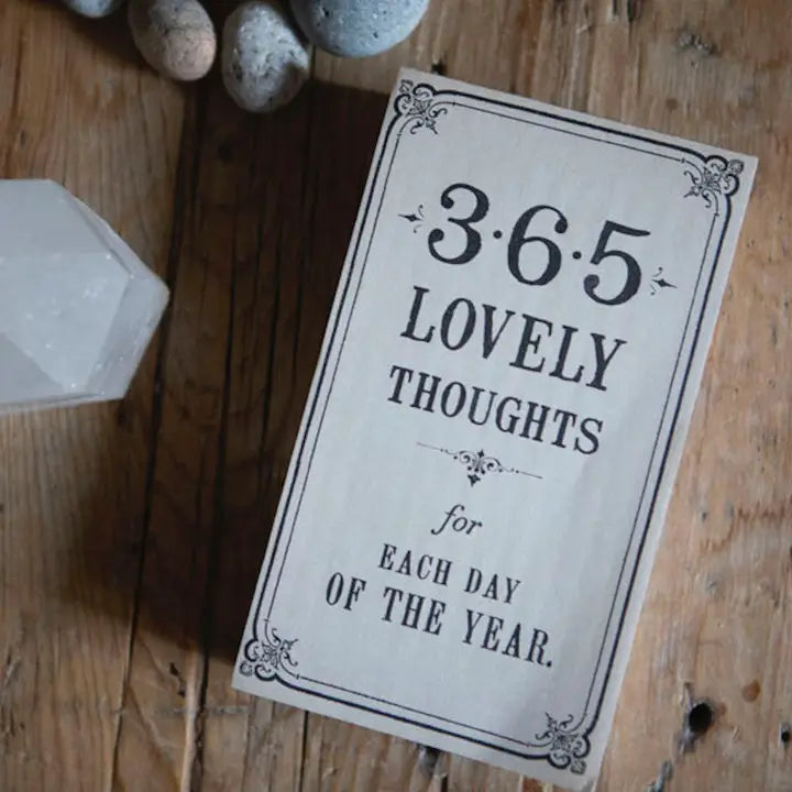 365 Lovely Thoughts For Each Day of the Year Notepad 3