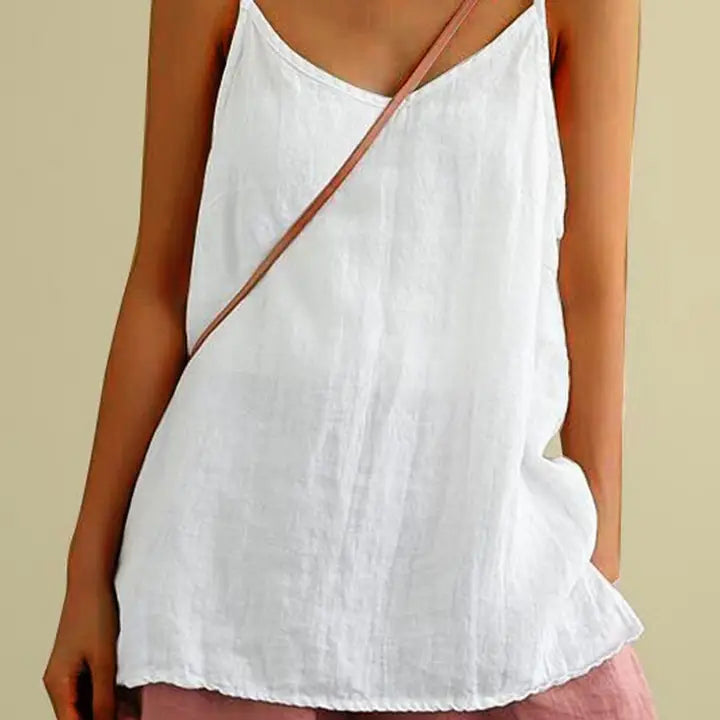 Loose Sleeveless Versatile Base Top