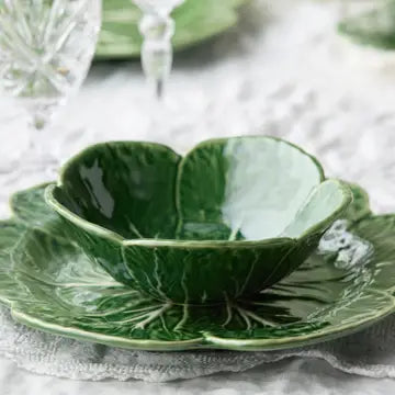 Le Jardin Cabbage 3-D Cereal Bowl - 16 oz