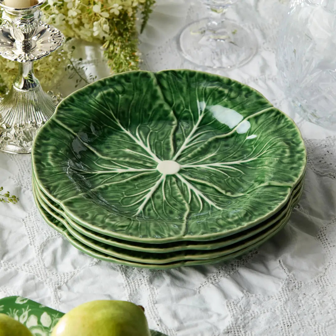 Le Jardin Cabbage 3-D Salad Plate 9 in