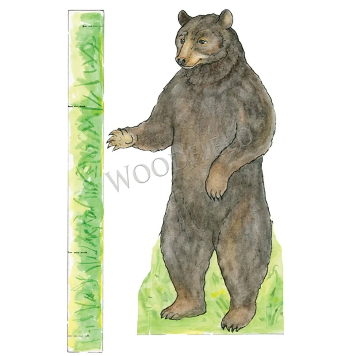 Cedric the Bear Paper Doll Kit