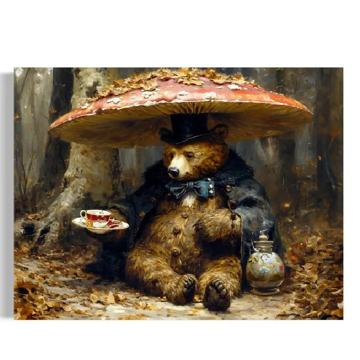 Bear Forest Tea Party Wall Decor 73AS