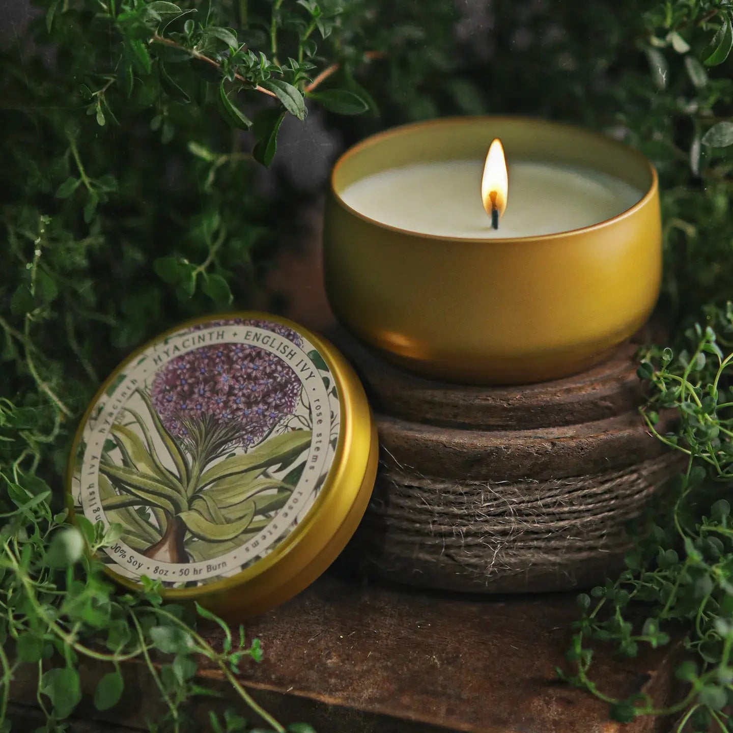 Hyacinth + Ivy Botanica Candle