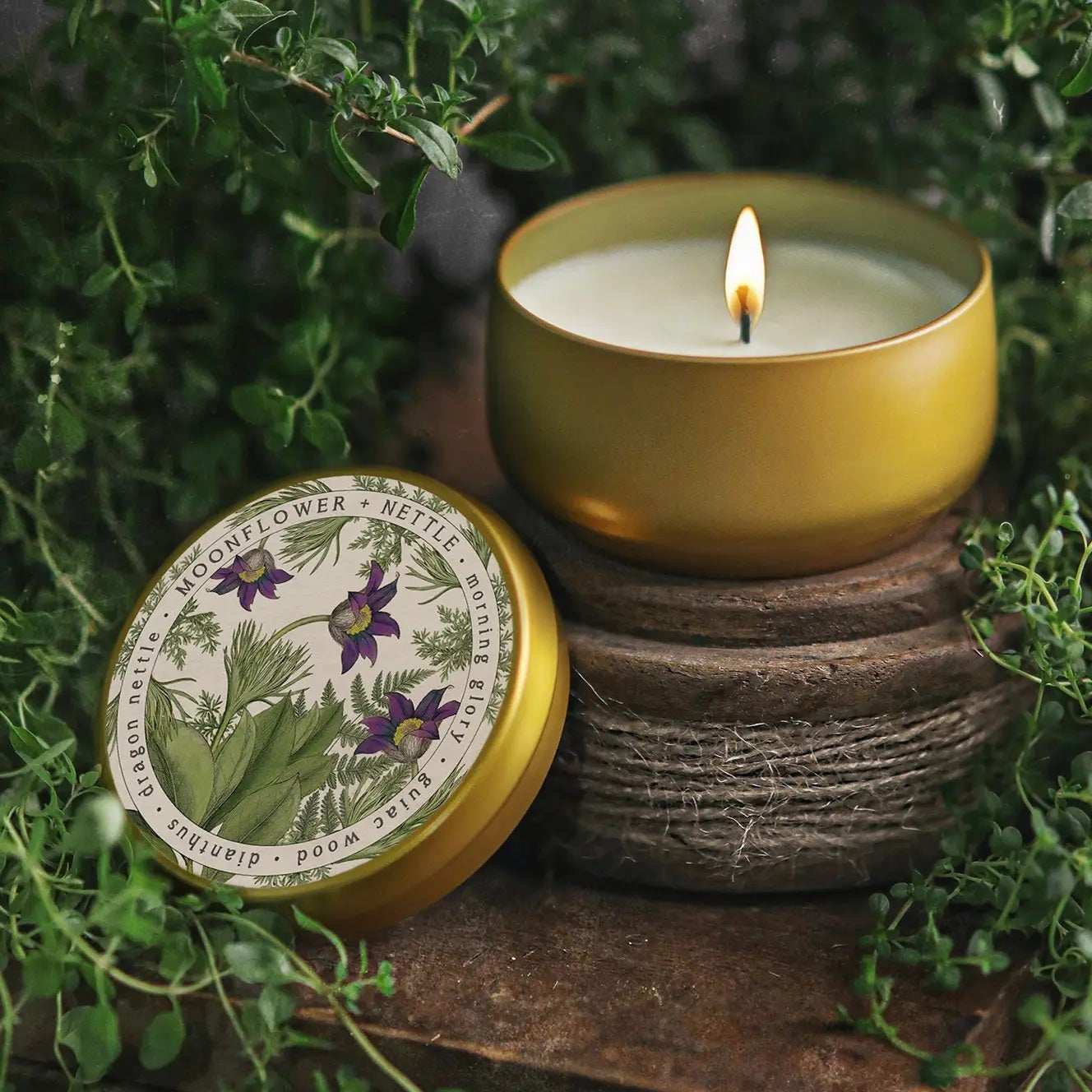 Moonflower + Nettle Botanica Candle