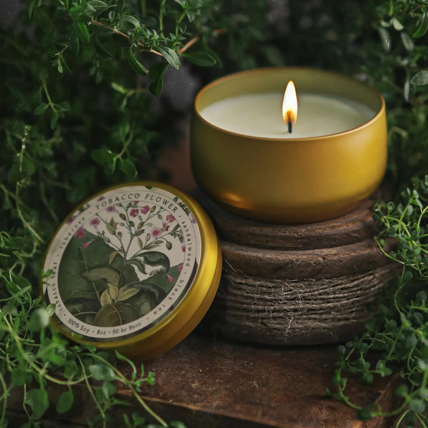 Tobacco Flower Botanica Candle