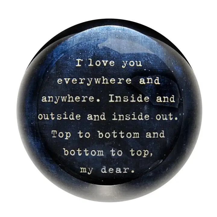 Paperweight, I Love You
