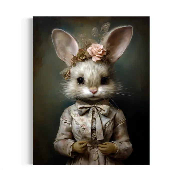 June Bunny Vintage Portrait Wall Decor 131AS 