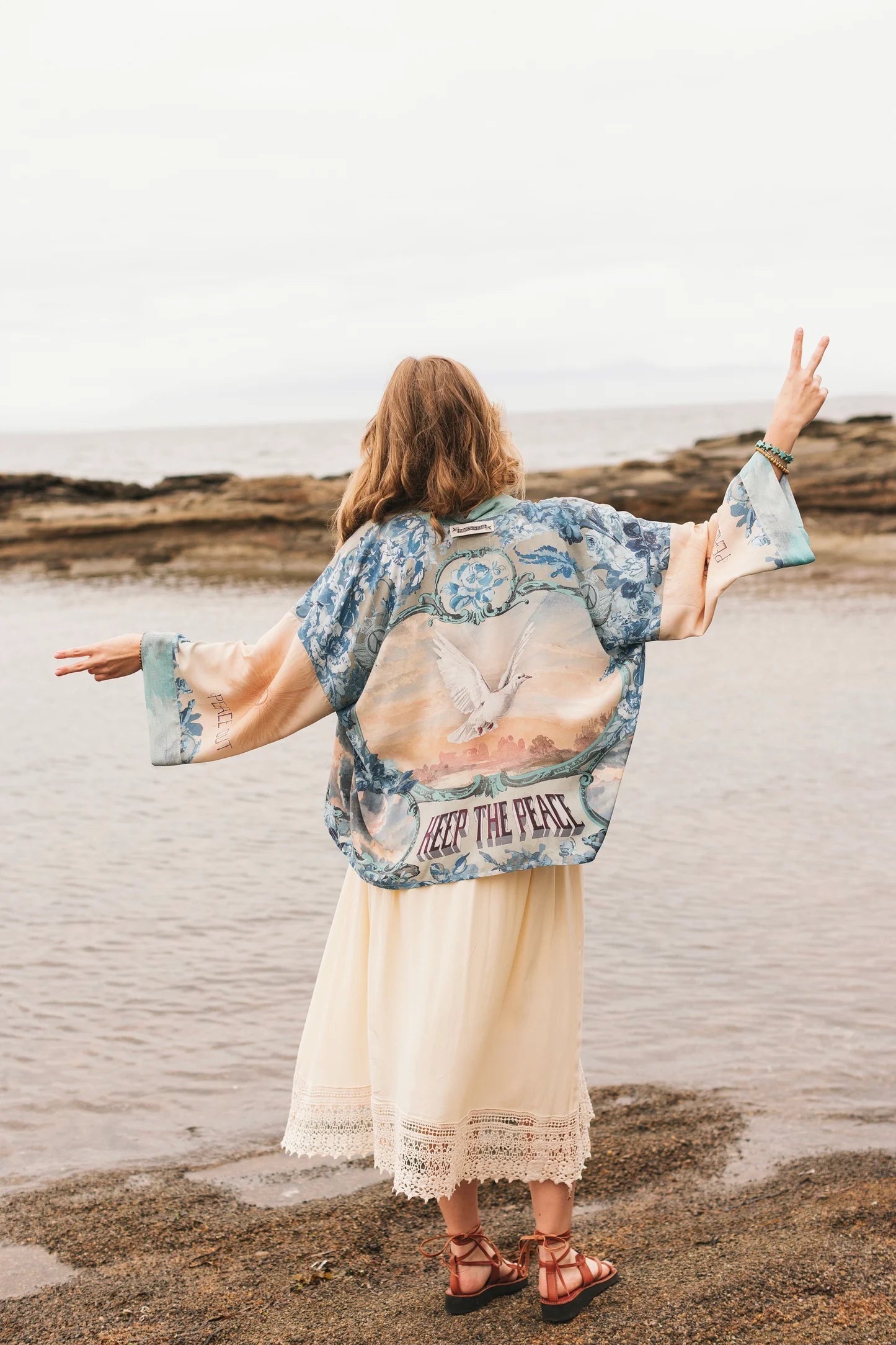 Bohemian Peace Out Pixie Duster (Cropped Length)