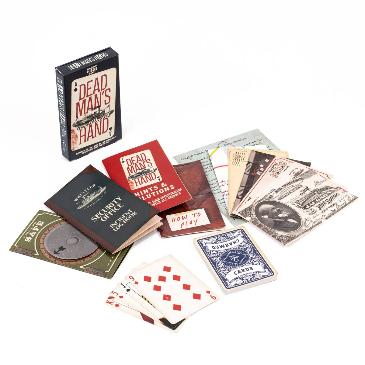 Dead Man's Hand a Mini Murder Mystery Game