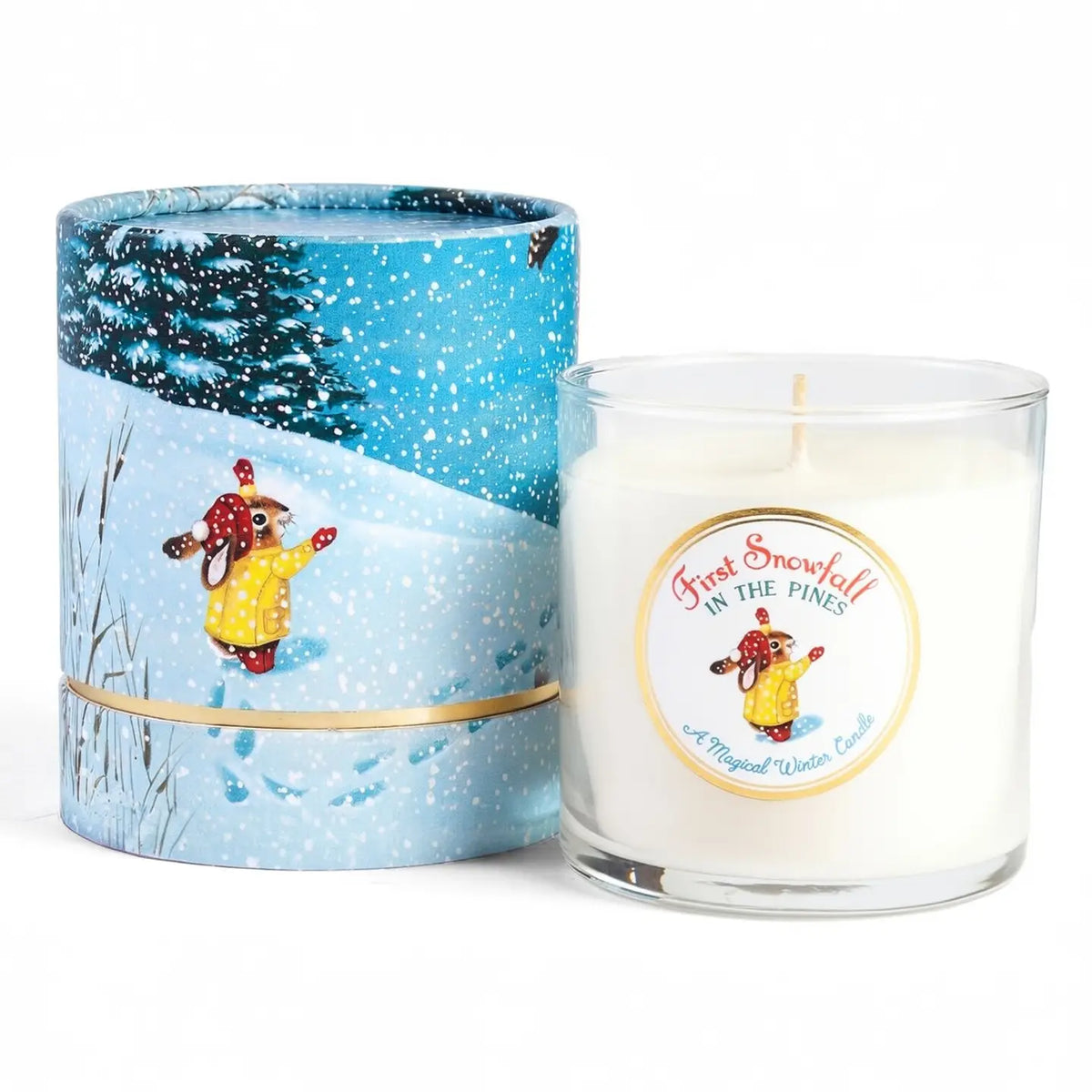 First Snowfall 3 oz Votive Candle - Limited Edition Richard Scarry X Kalastyle Soap Co.