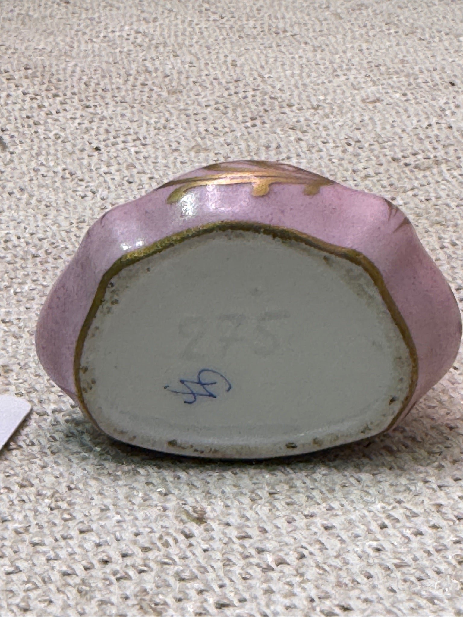 Hand Painted Porcelain Trinket Box Z.S. & Company - Bavaria 1890 - 1920 6