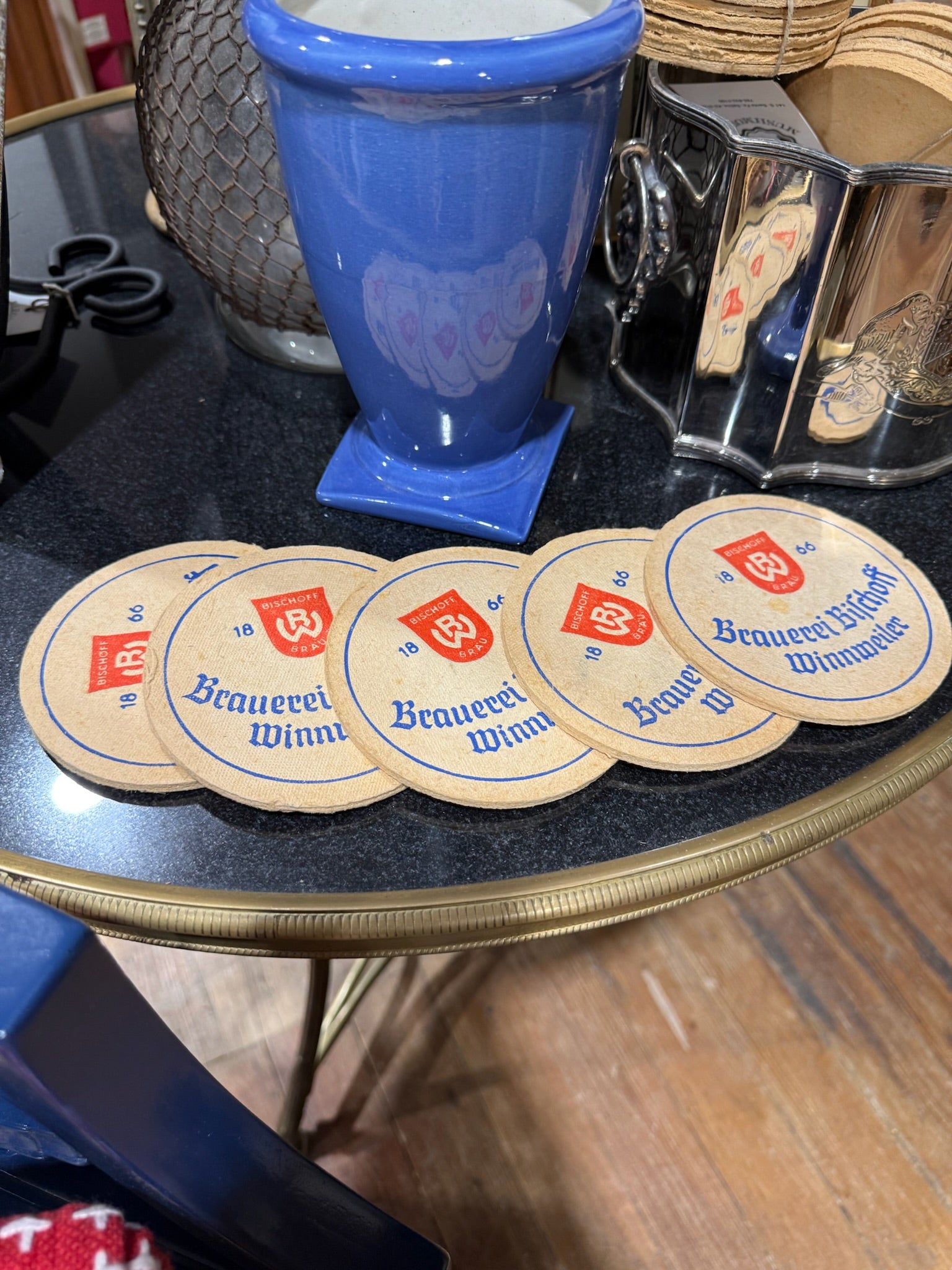 Vintage German Beer Coasters