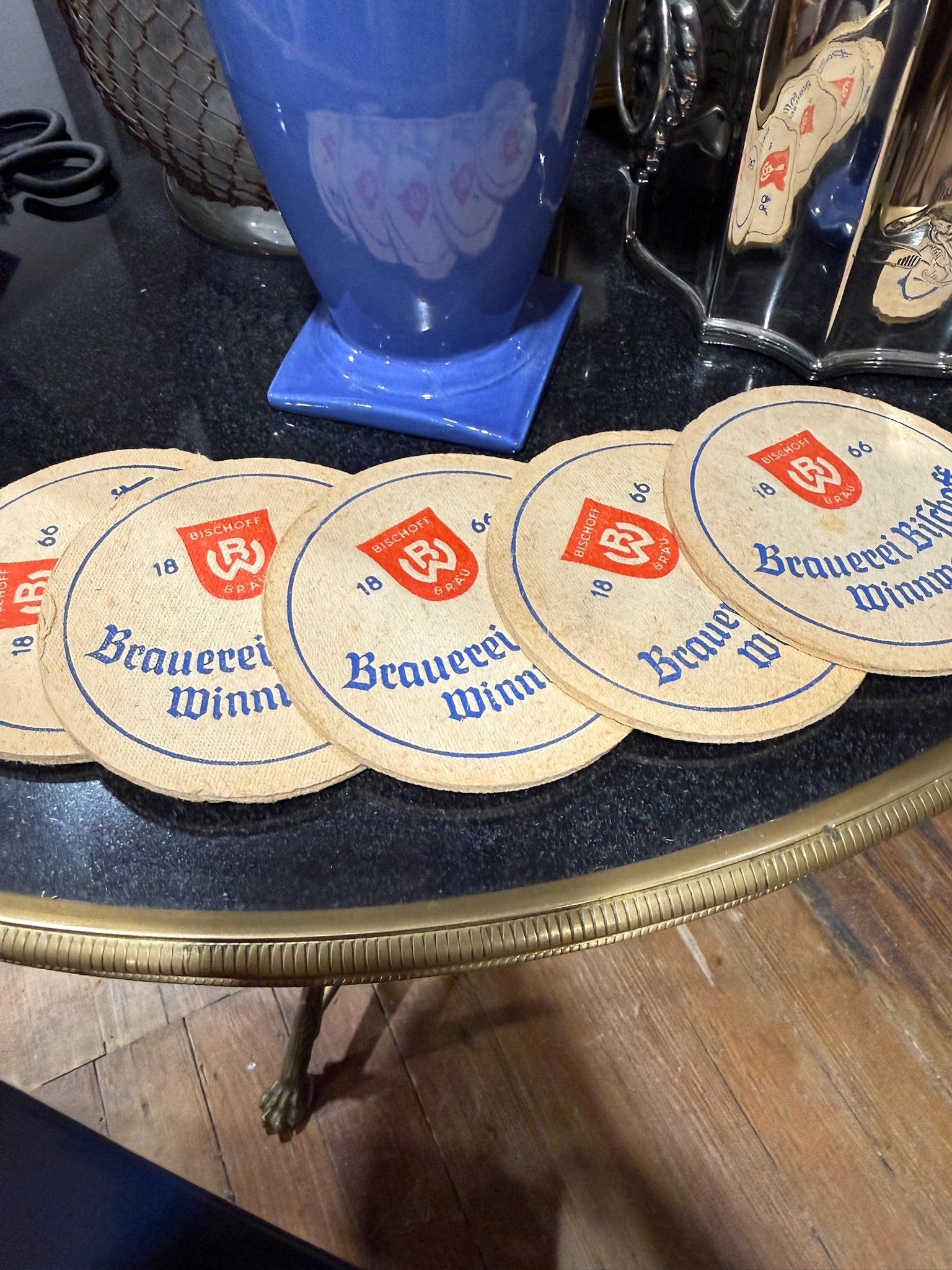 Vintage German Beer Coasters