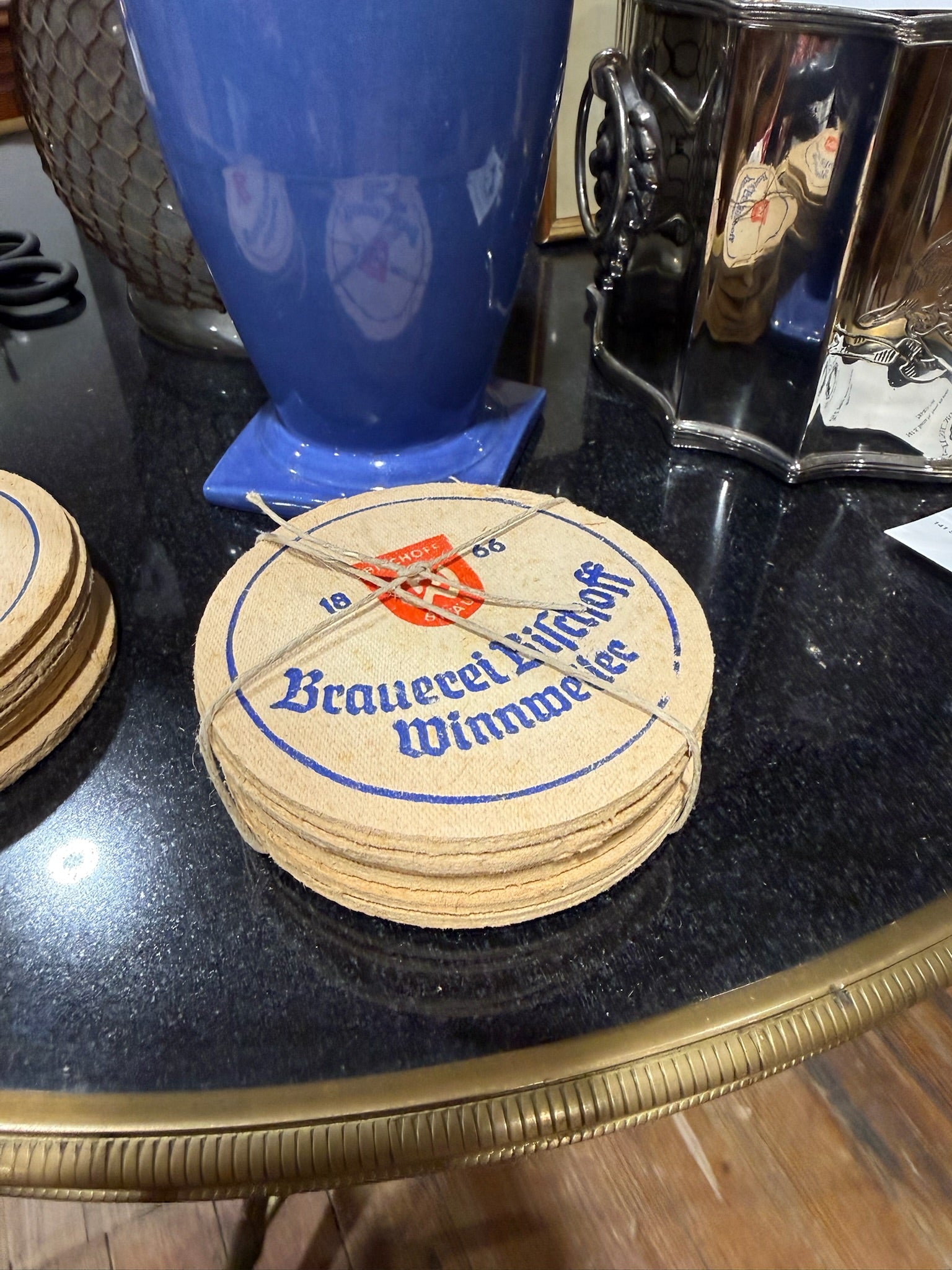 Vintage German Beer Coasters