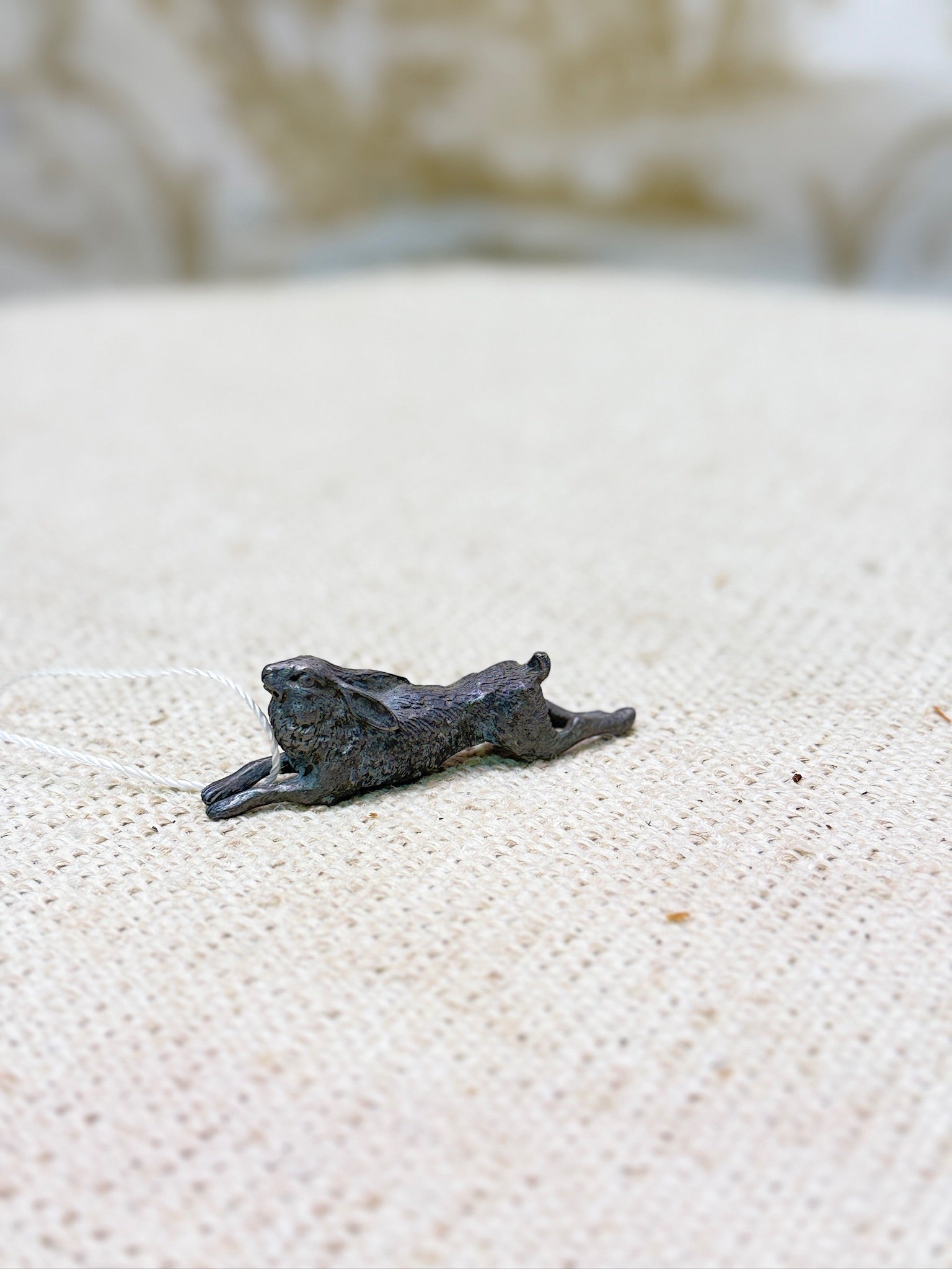 Leaping Rabbit (Small Figurine)