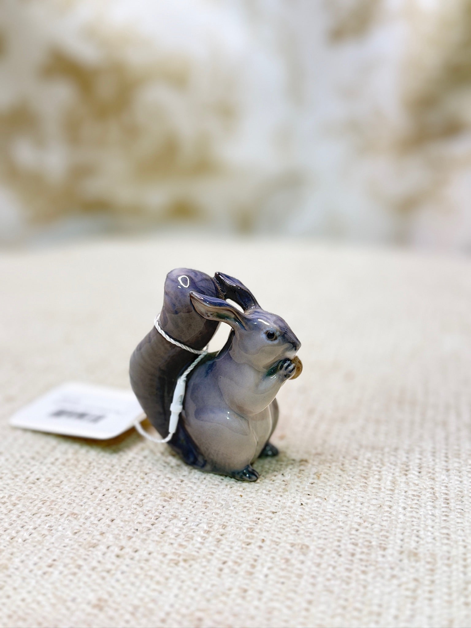 Royal Copenhagen Squirrel with Nut
