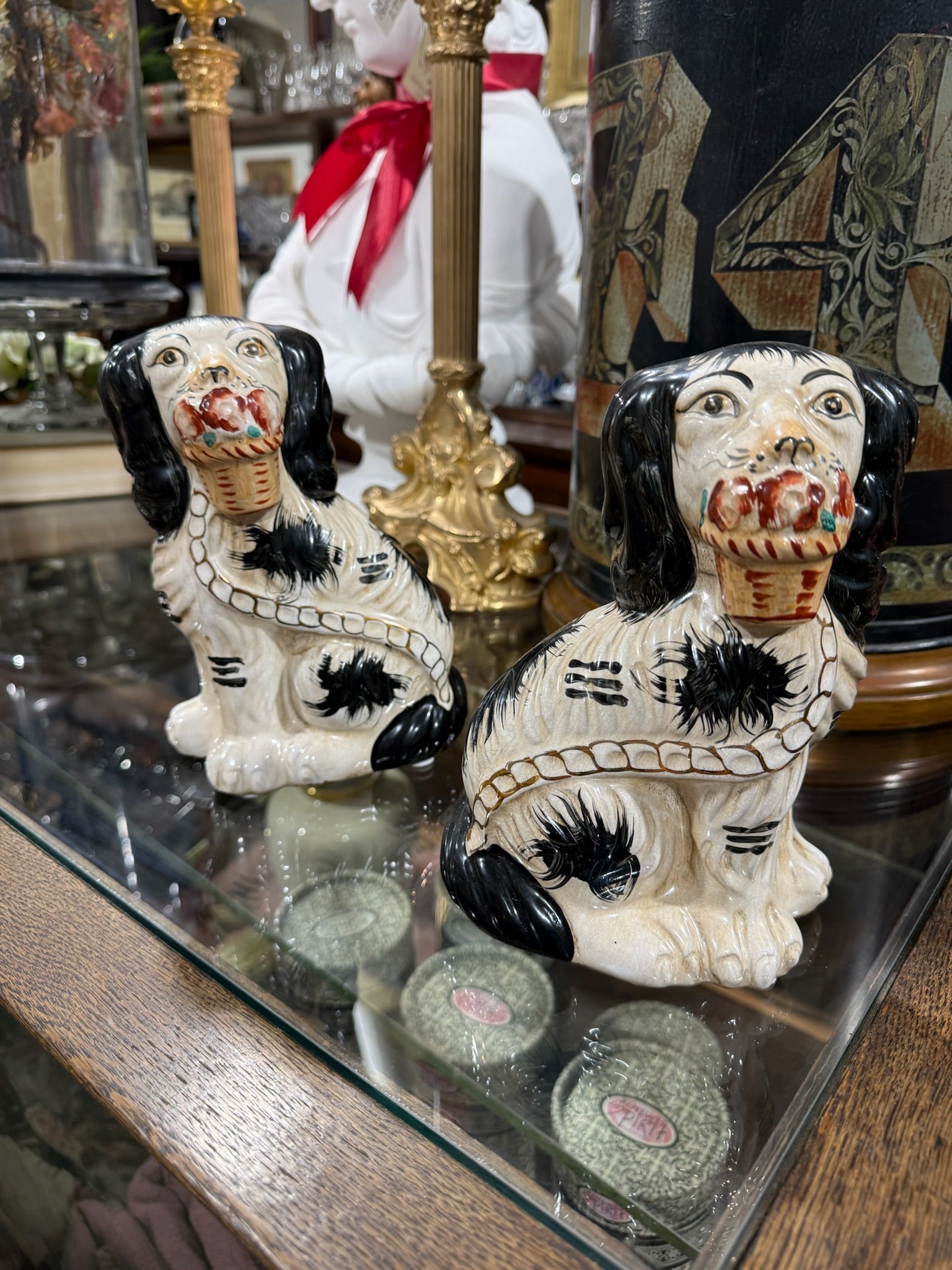 Adorable Steffordshire Dog Figurines