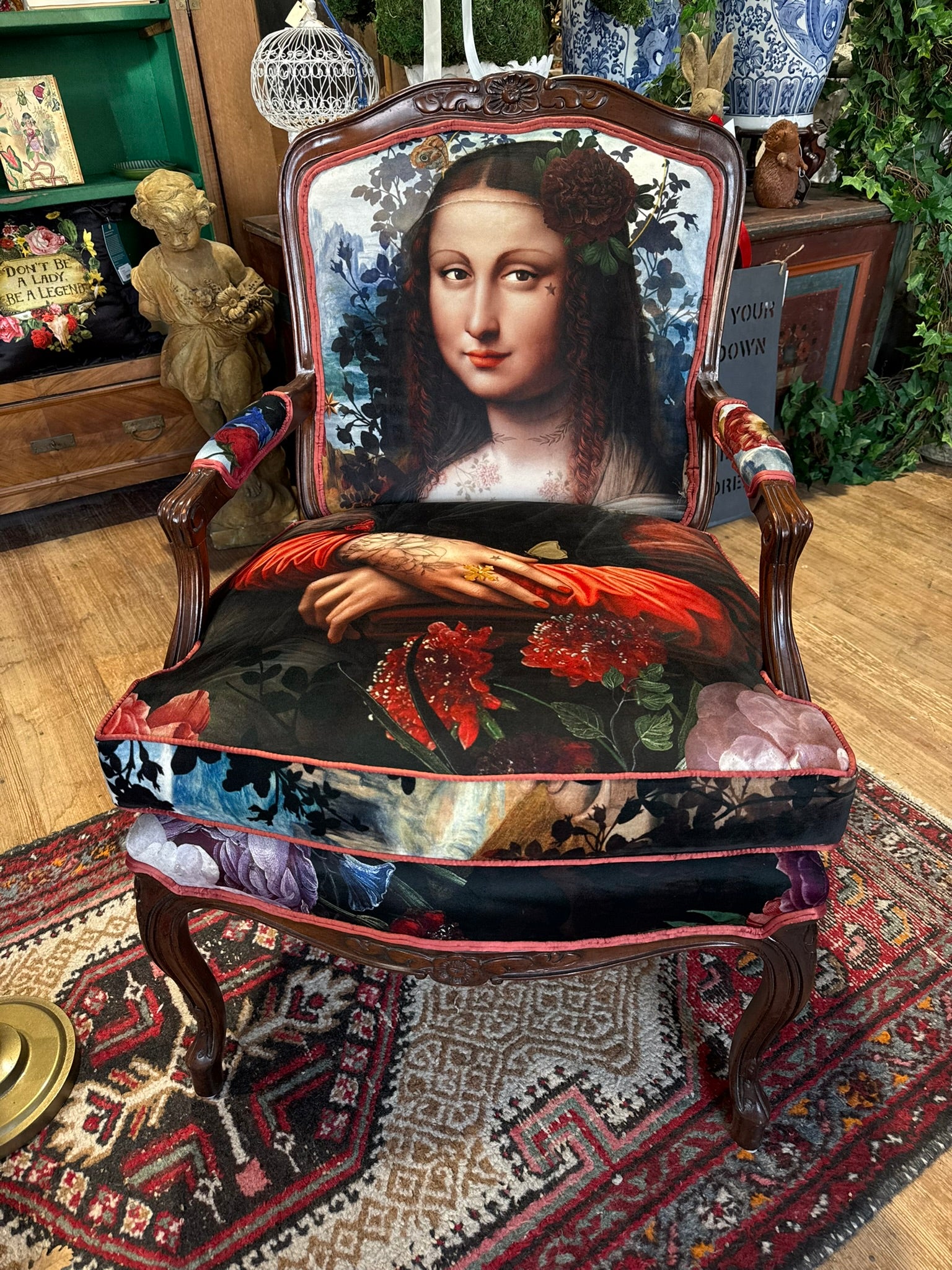 Vintage Mona Lisa Chair