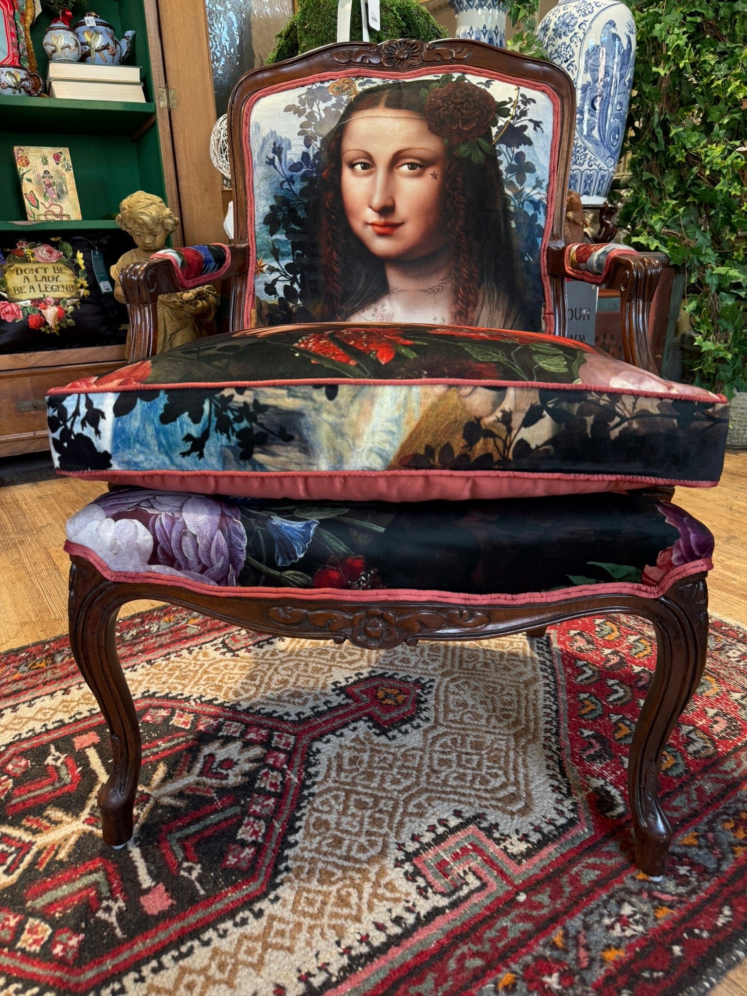 Vintage Mona Lisa Chair