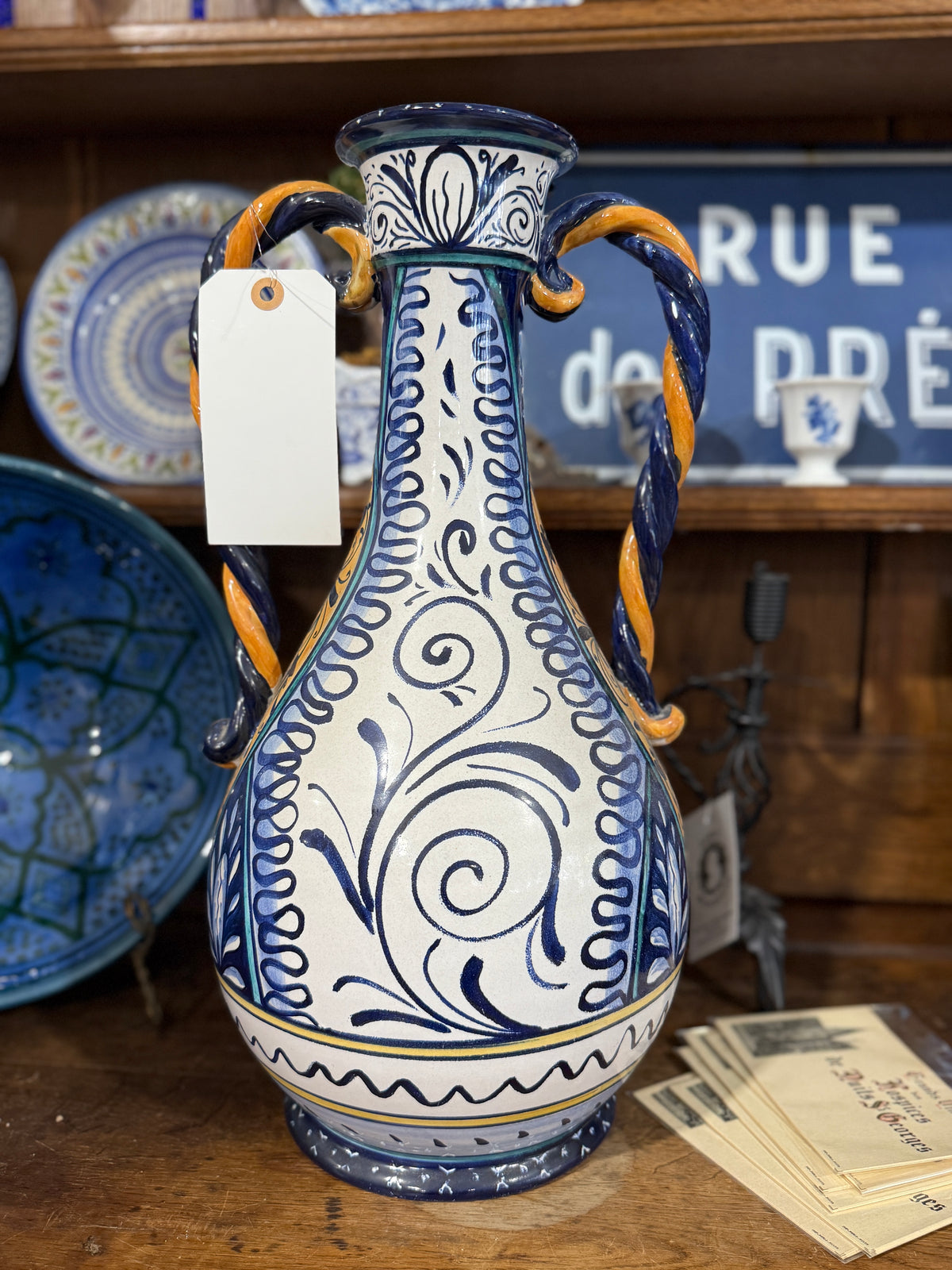 Blue Italian Scholar Vessel 