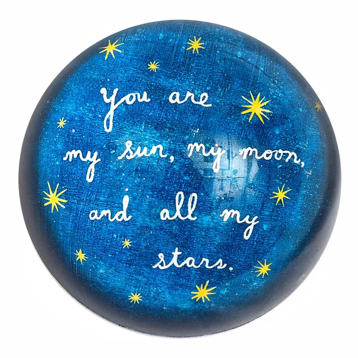 My sun my moon paperweight