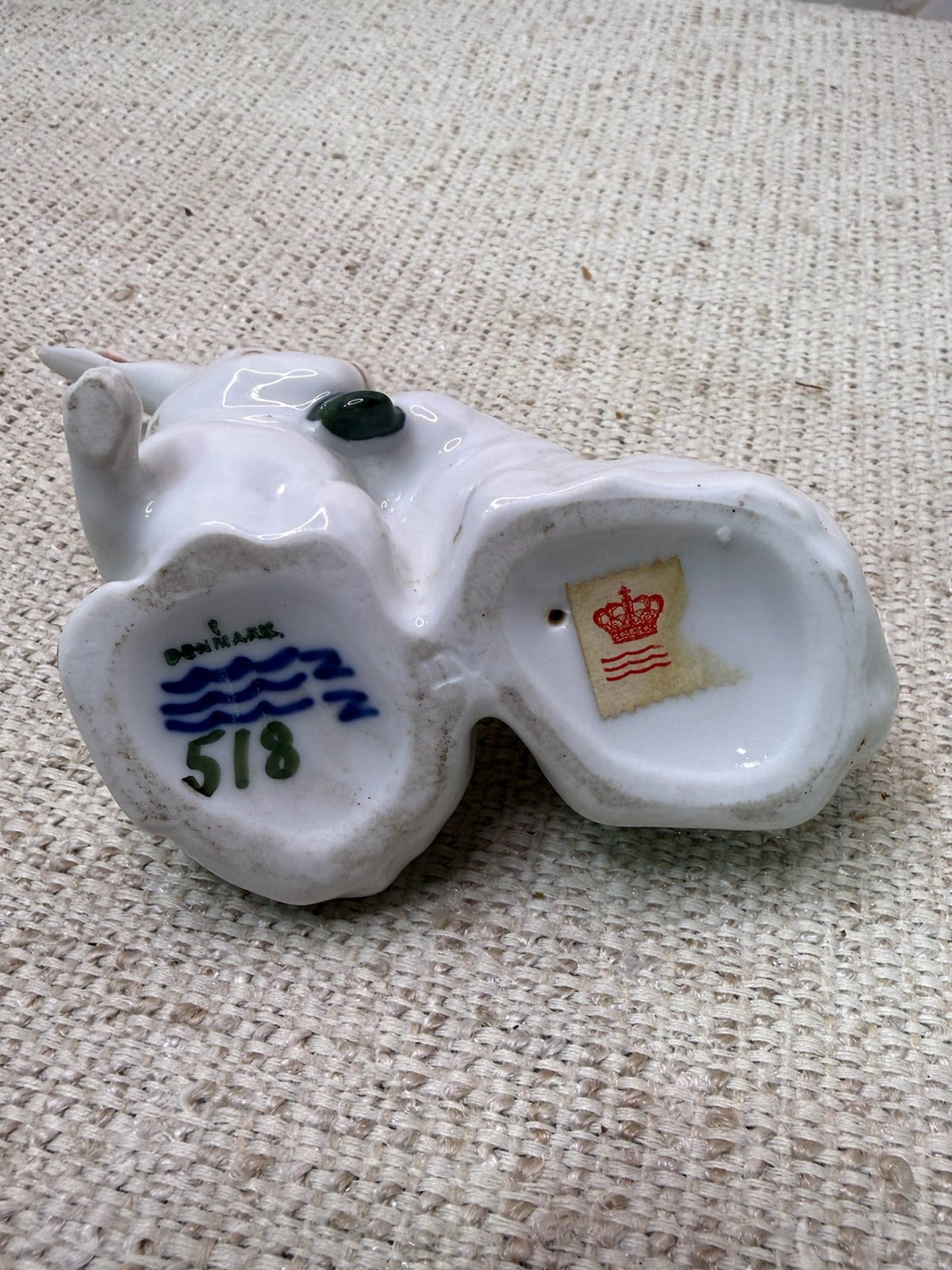 Royal Copenhagen Pair of Rabbits by Arnold Krog 3