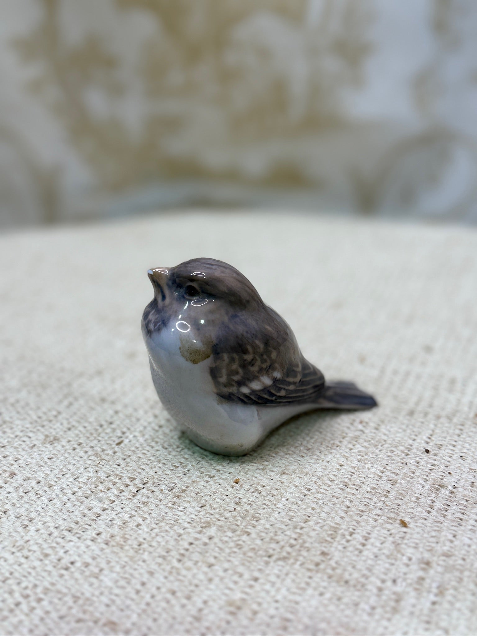 Royal Copenhagen Sparrow (Pessimist) by Danish Sculptor Andrea Nielsen